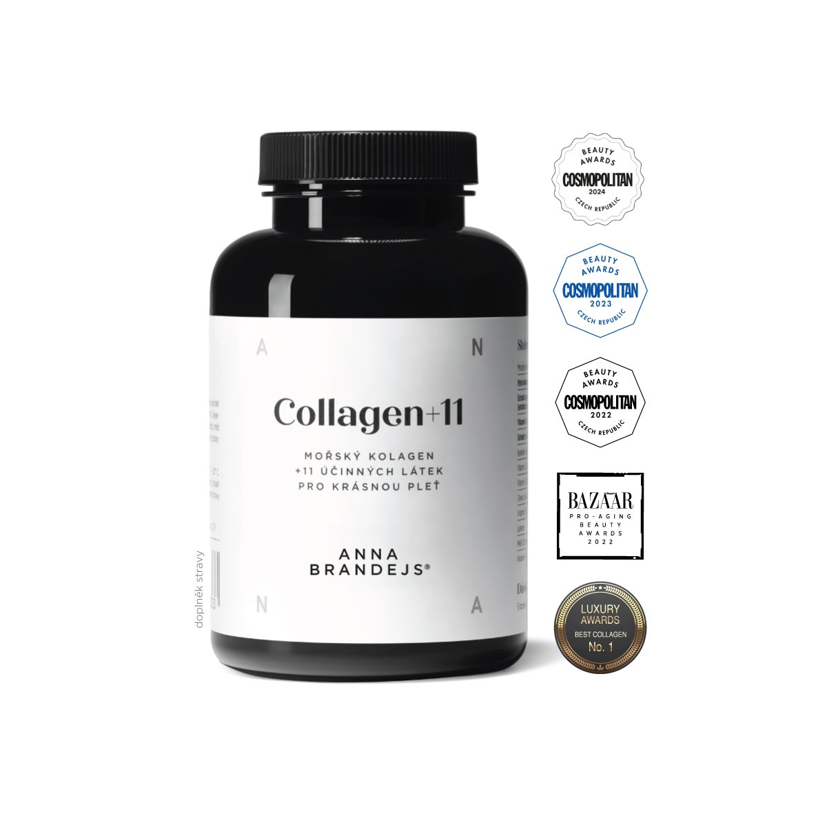 Limitovaná edícia: 3 ks Collagen+11 ANNA BRANDEJS